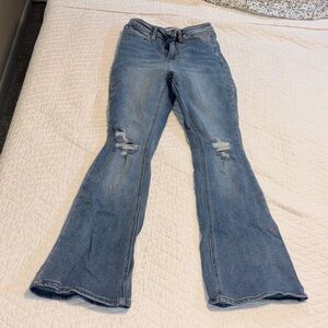 YMI Light Blue Flare Jeans